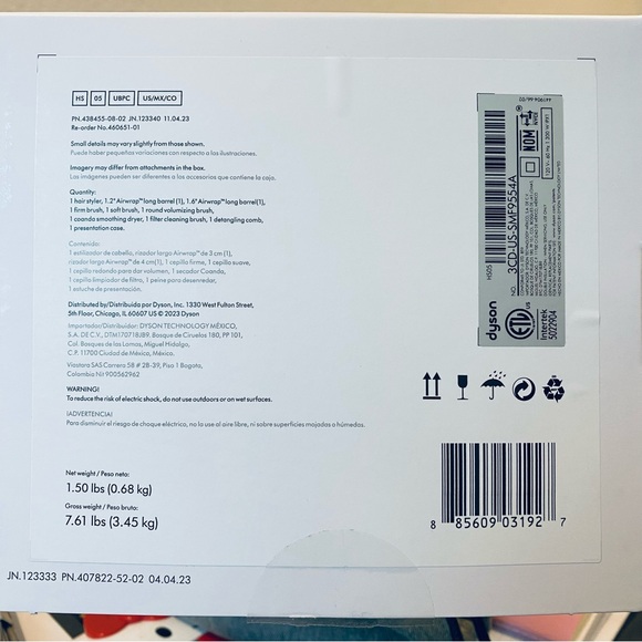 Dyson Airwrap Complete Long in Special Edition Blue - Picture 3 of 8